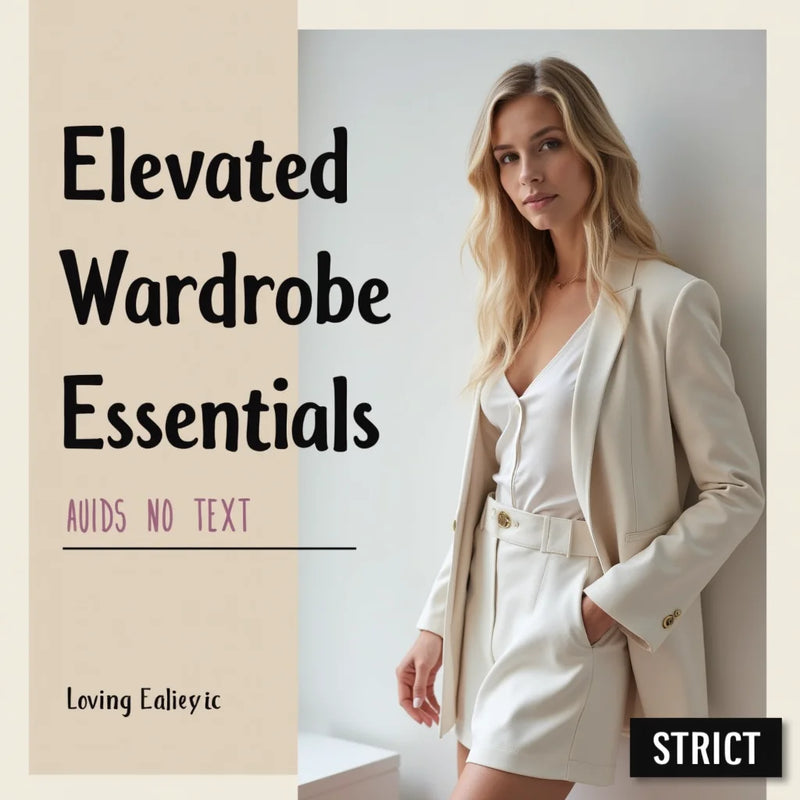 Elevated Wardrobe Essentials - Elevated Wardrobe Essentials for a Timeless Capsule Wardrobe