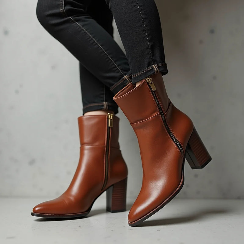 Leather Ankle Boots - Leather Ankle Boots A Complete Guide to Styles and Fits
