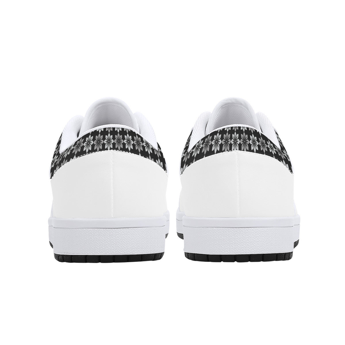 Milanière | Low-Top Synthetic Leather Sneakers - White
