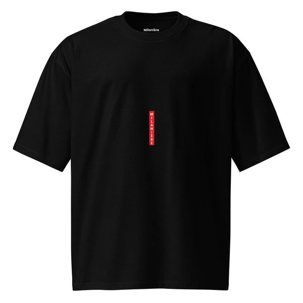 Milanière | Stripe Oversized heavyweight t-shirt