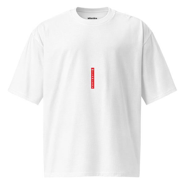 Milanière | Stripe Oversized heavyweight t-shirt
