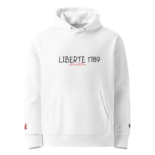Milaniere | Limited Edition "LIBERTÉ 1789" essential eco hoodie
