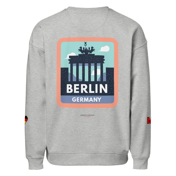 Milaniere | Limited Edition "FREEDOM 1989" organic oversized sweatshirt
