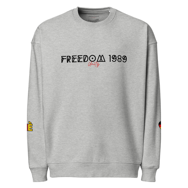 Milaniere | Limited Edition "FREEDOM 1989" organic oversized sweatshirt