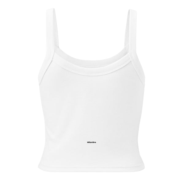 Milanière | Women’s micro-rib tank top